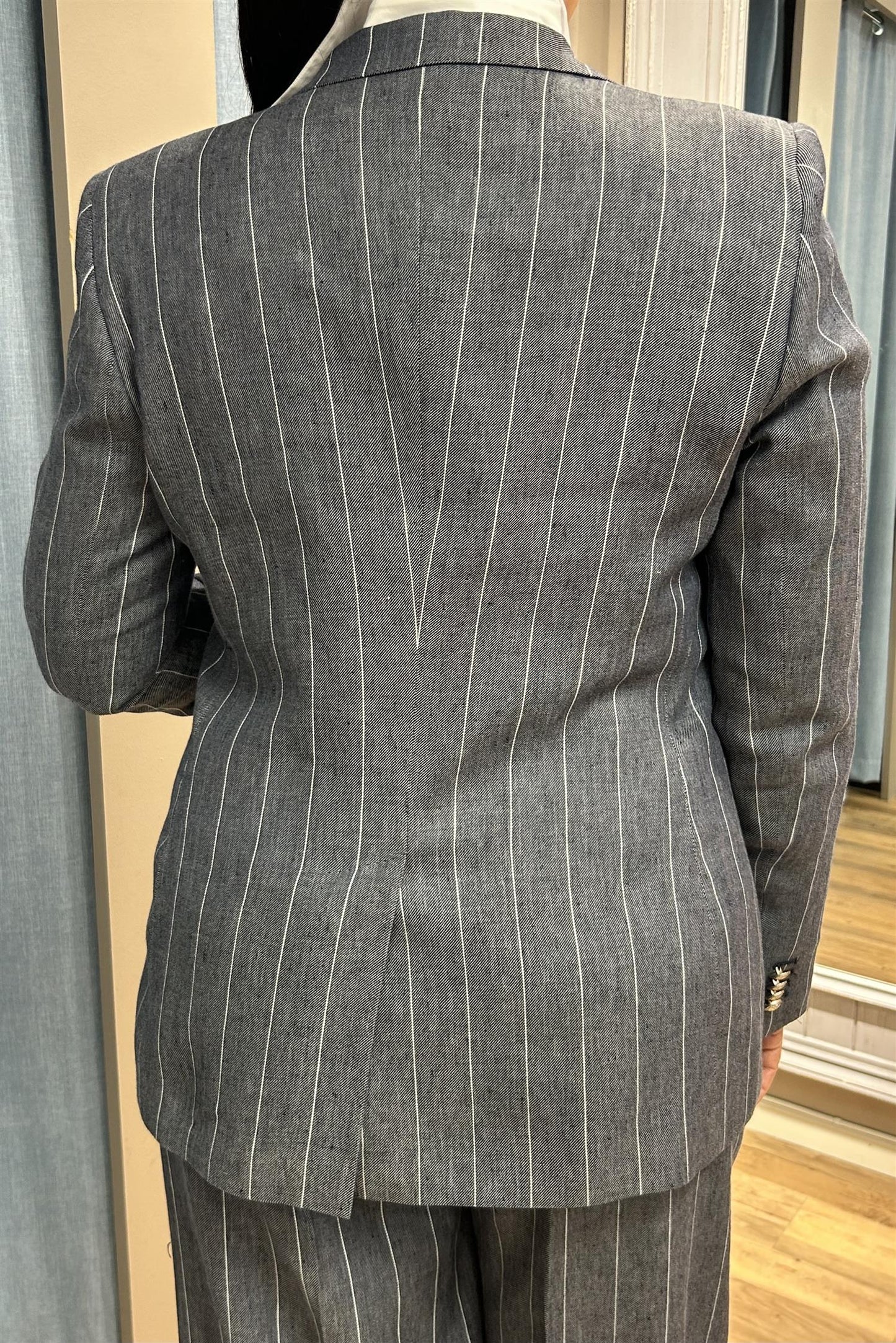 Tagliatore Parigi linjakke blå med striper