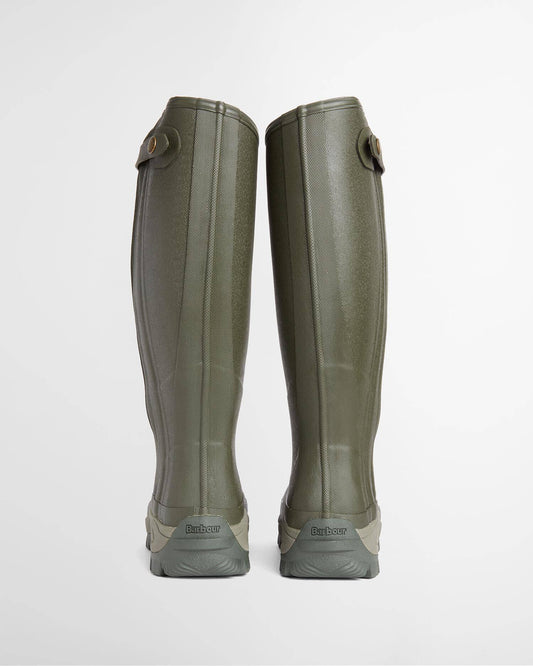 Barbour Teesdale Wellingtons Oliven