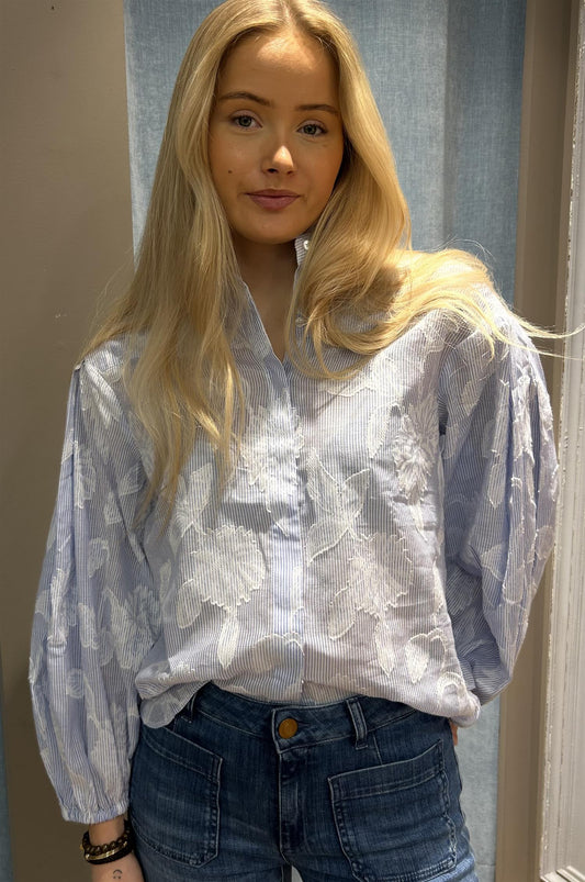 Ema Nou Aurore bluse Blå