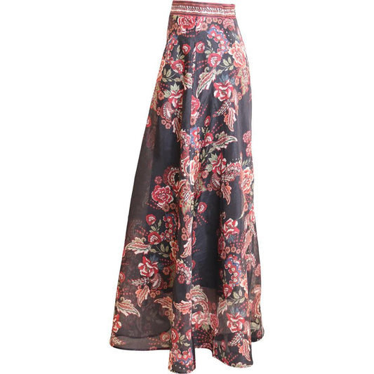 Hale Bob Araceli skjørt Sort/rødt - ZhosLaila