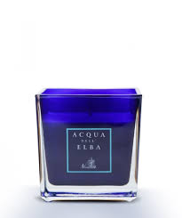 Notte d`Estate lys i blått glass 425 g - ZhosLaila