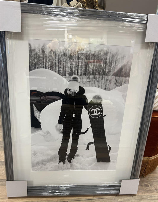 Chanel Snow Board H94 x B74cm - ZhosLaila