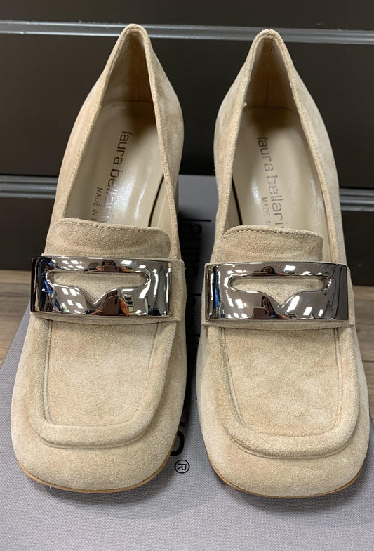 Laura Bellariva Mou velur Beige - ZhosLaila