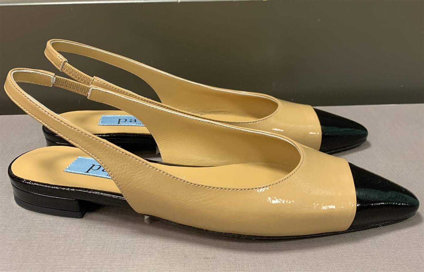 A pair Pointed Sling Back sko 2 colors - ZhosLaila