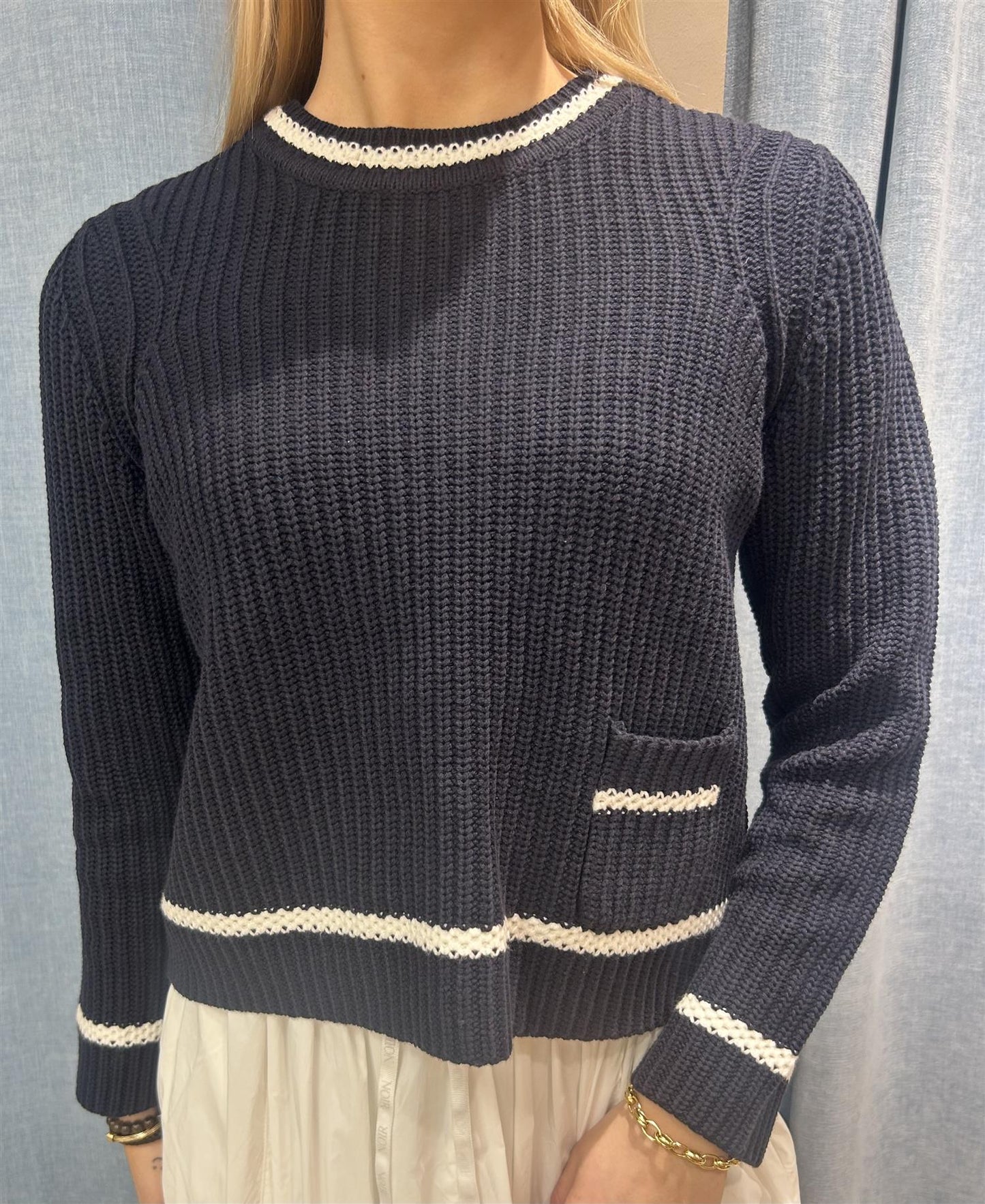 Catnoir Aegan maritim genser Blå