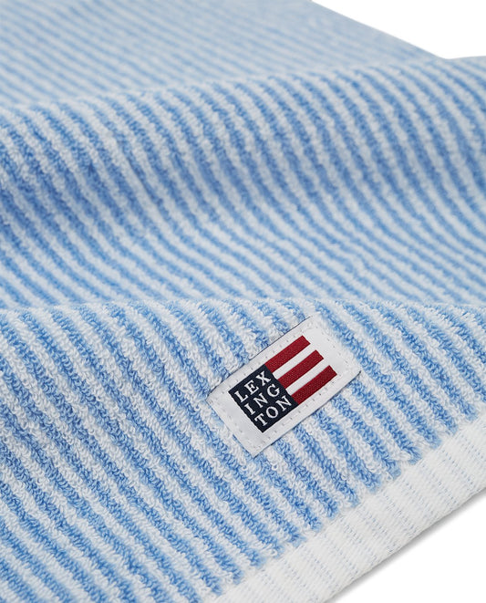 Original Towel White/Blue stripe 30x50