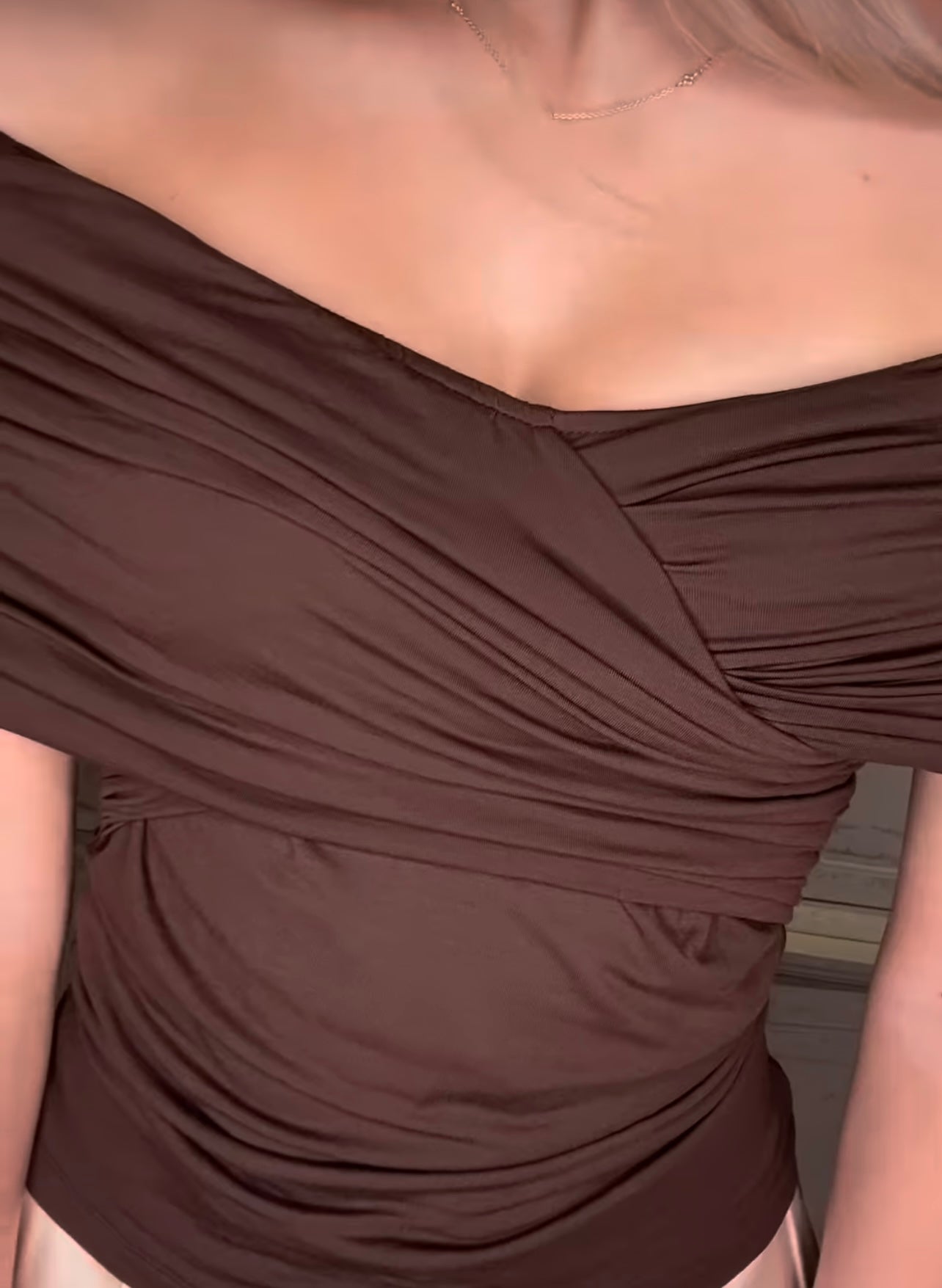 Viveh Dosinia topp Brun - ZhosLaila