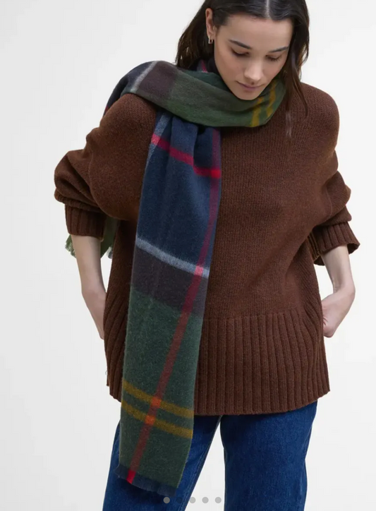 Barbour Rosefield Tartan Skjerf