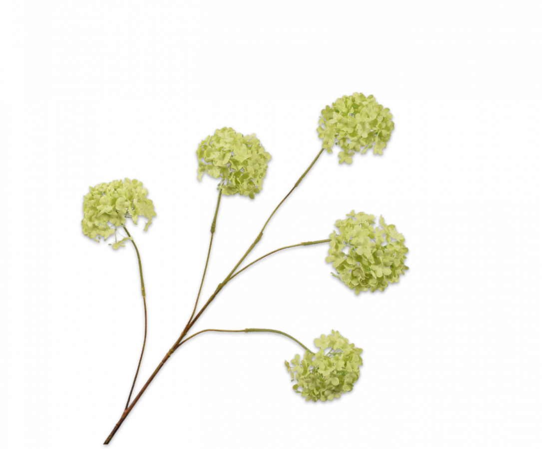 Silk-Ka Snowball Silkeblomst Grønn 106cm - ZhosLaila