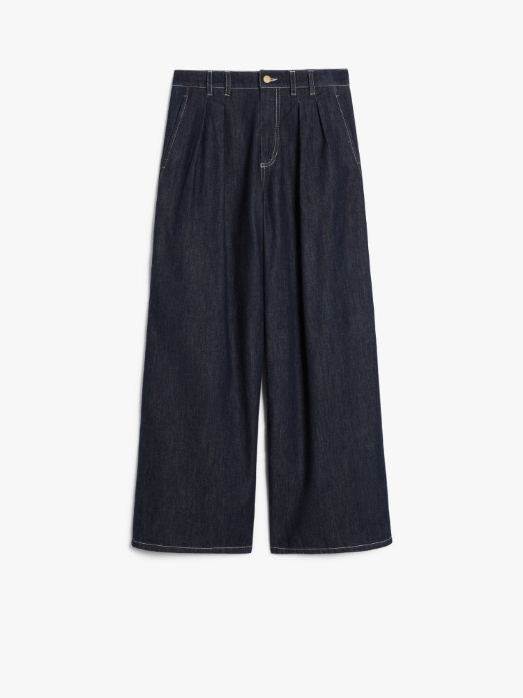 Max Mara Priamo Denimjeans med brede ben - ZhosLaila