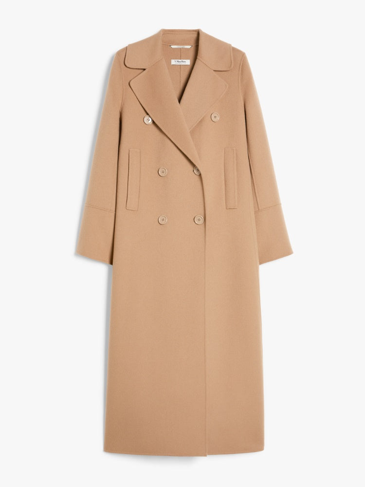 Max Mara Custodi Dobbeltspent ullfrakk Camel - ZhosLaila