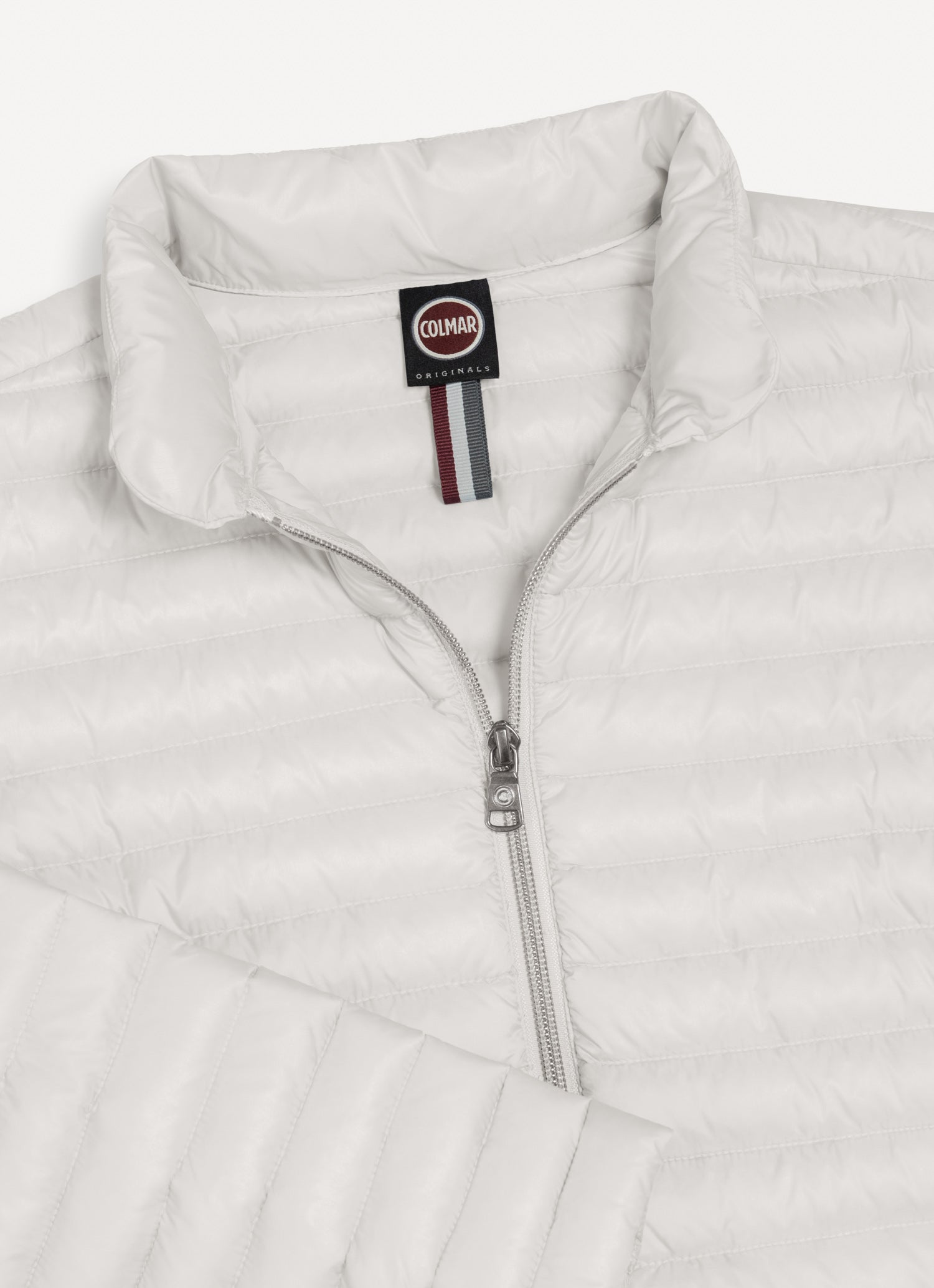 Colmar polstret dunjakke med krage Hvit - ZhosLaila