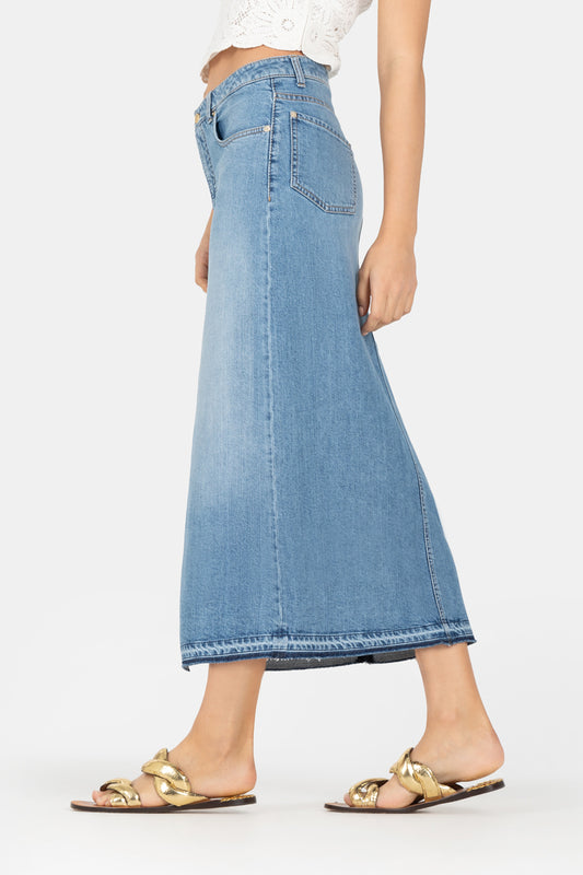 Cambio Hailey Denim Skjørt - ZhosLaila