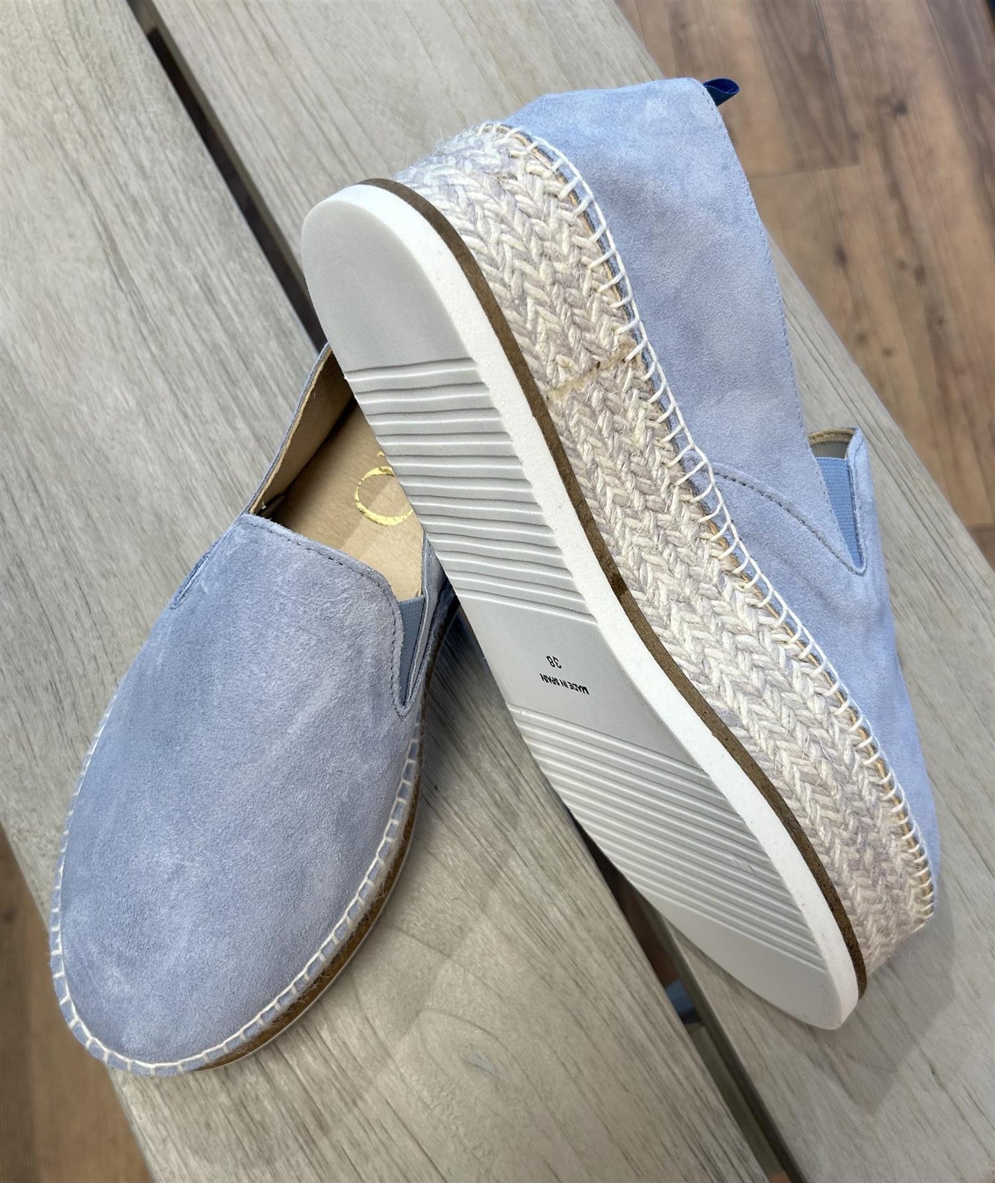 Gaimo Pesca Espadrilles Lyseblå