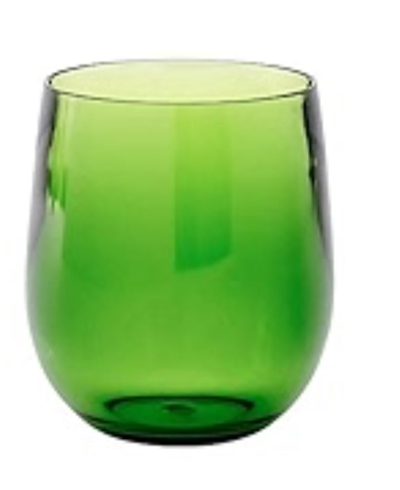 Acrylic tumbler emerald
