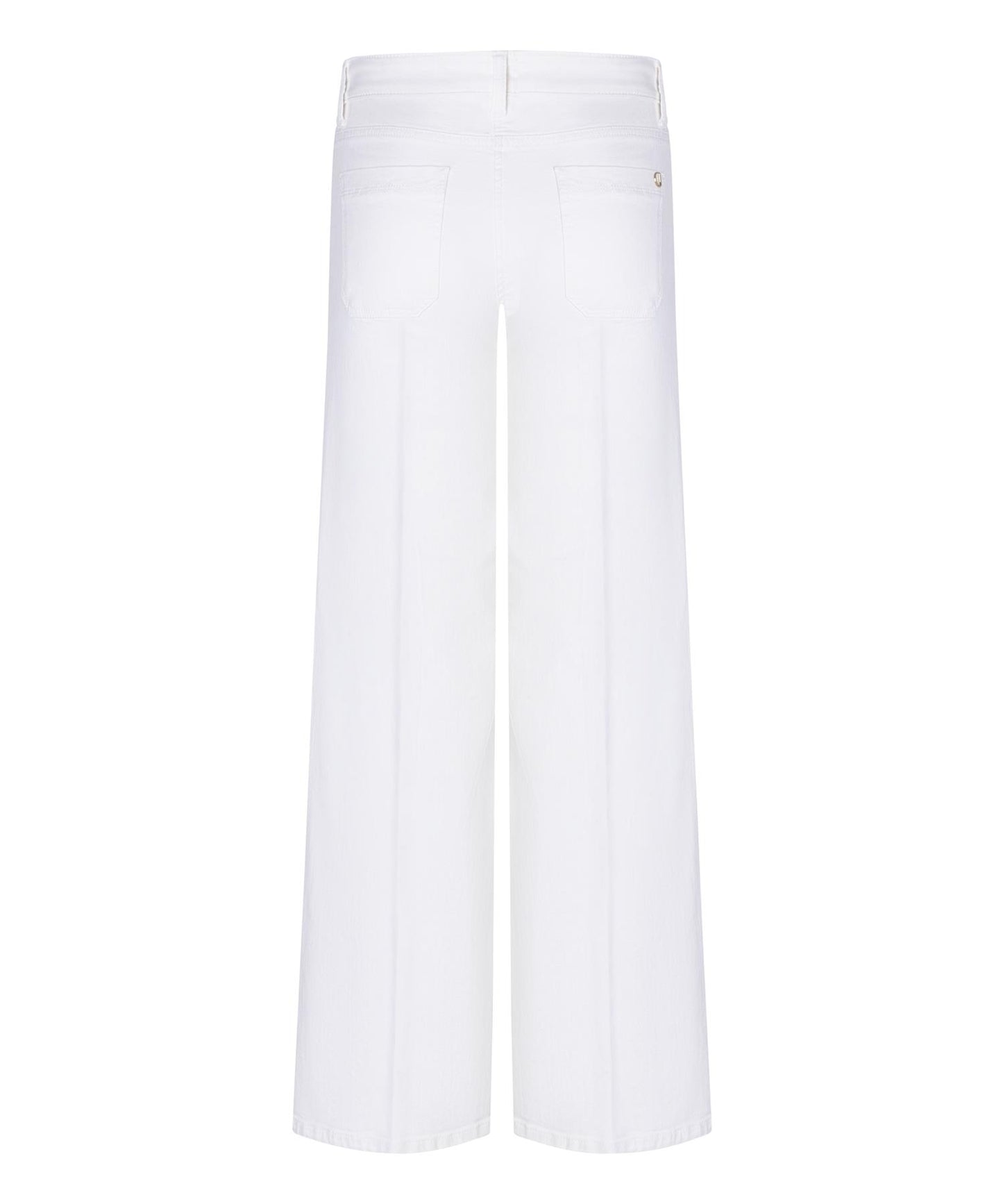 Cambio Tess Superstretch denim bukse hvit