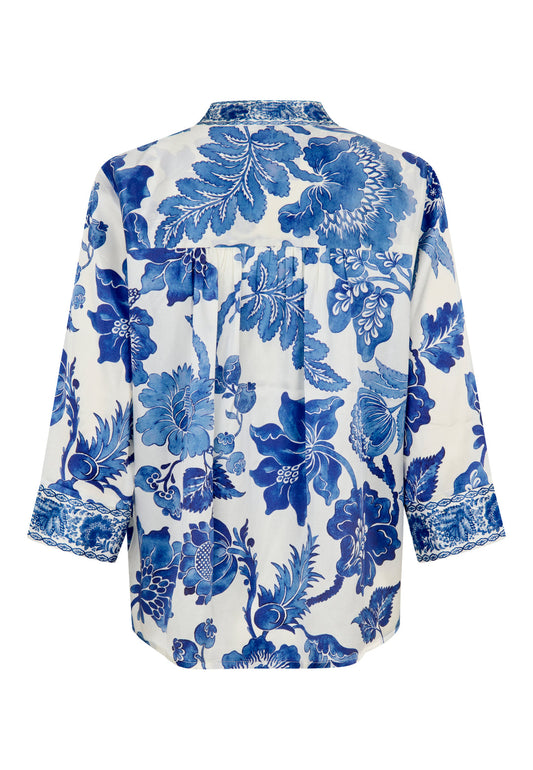 Dea Kudibal Danitta silkebluse Blå