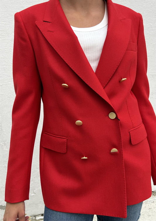 Tagliatore Paris dobbeltspent jakke Rød - ZhosLaila