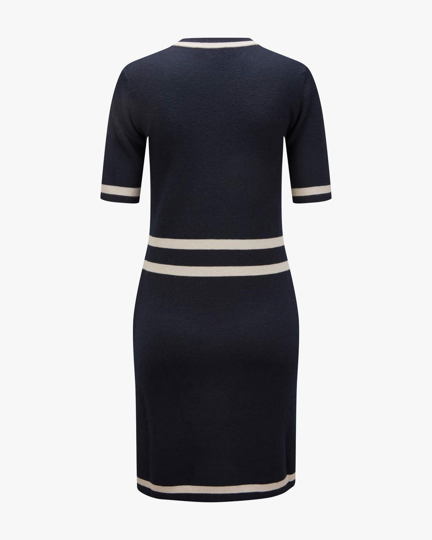 Max Mara Studio Odissea strikket kjole i Ull og Kashmir Blå - ZhosLaila