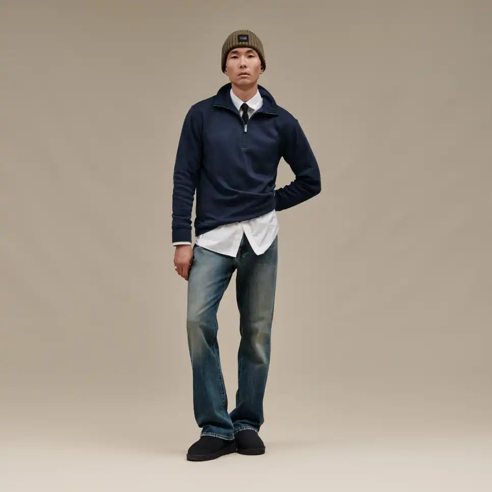 UGG Menns Klassisk Slip On Sorte - ZhosLaila