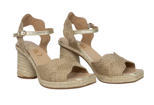 Gaimo Danae Platino/Natural Sandaler