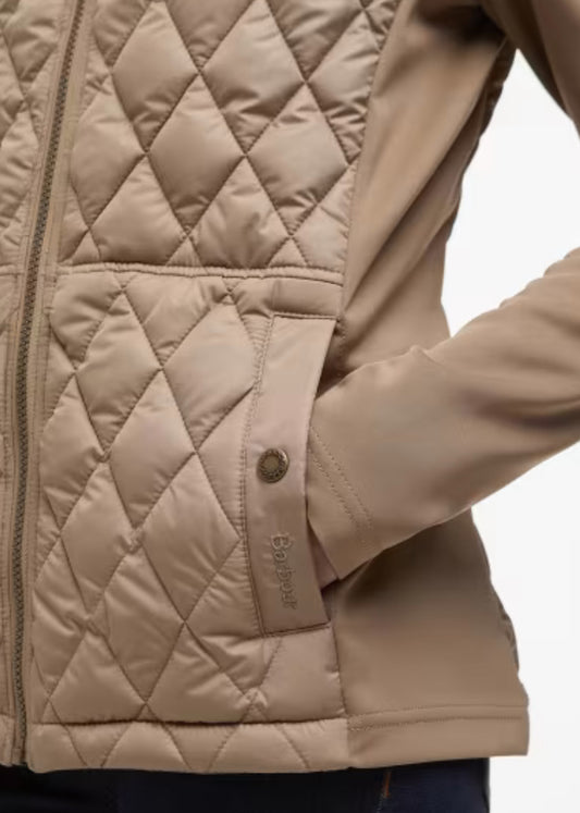 Barbour Edda vattert jakke Camel - ZhosLaila