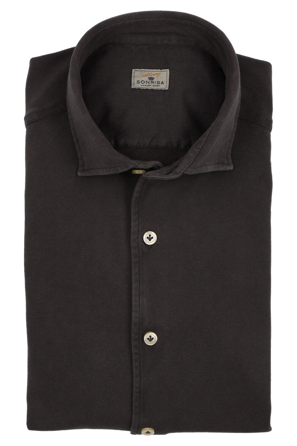 Sonrisa Jersey Skjorte Brun