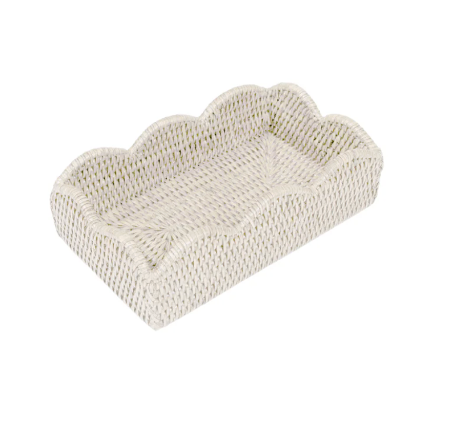 Rattan seriviettholder til middag