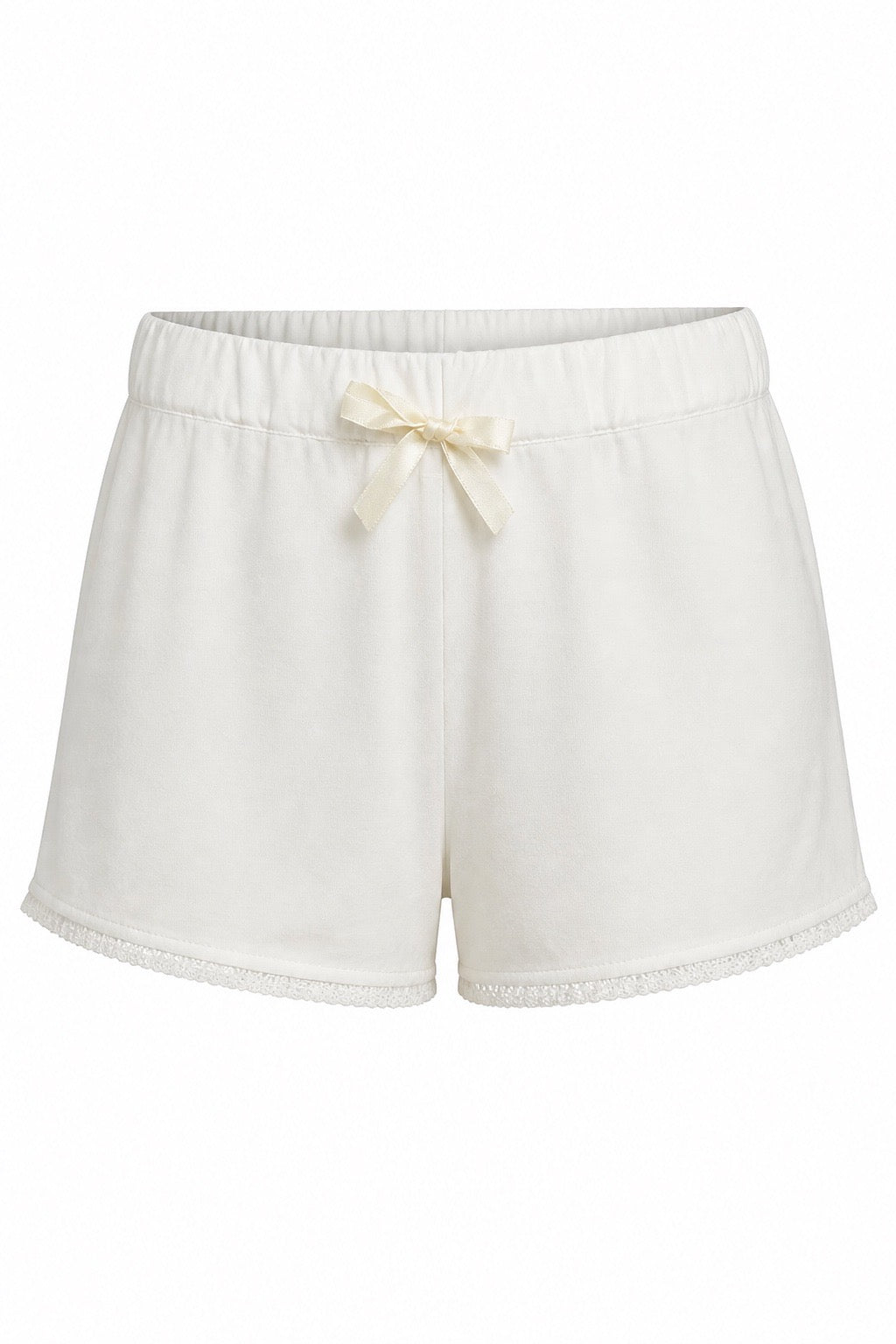 Lalide à Paris Clarence pyjamas shorts Hvit