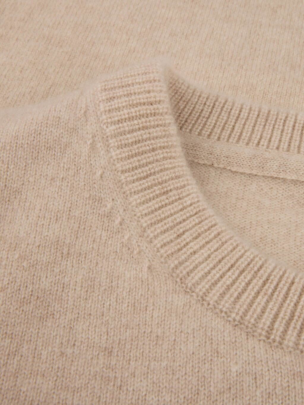 Stenstrøms Janet Cashmere topp Beige - ZhosLaila