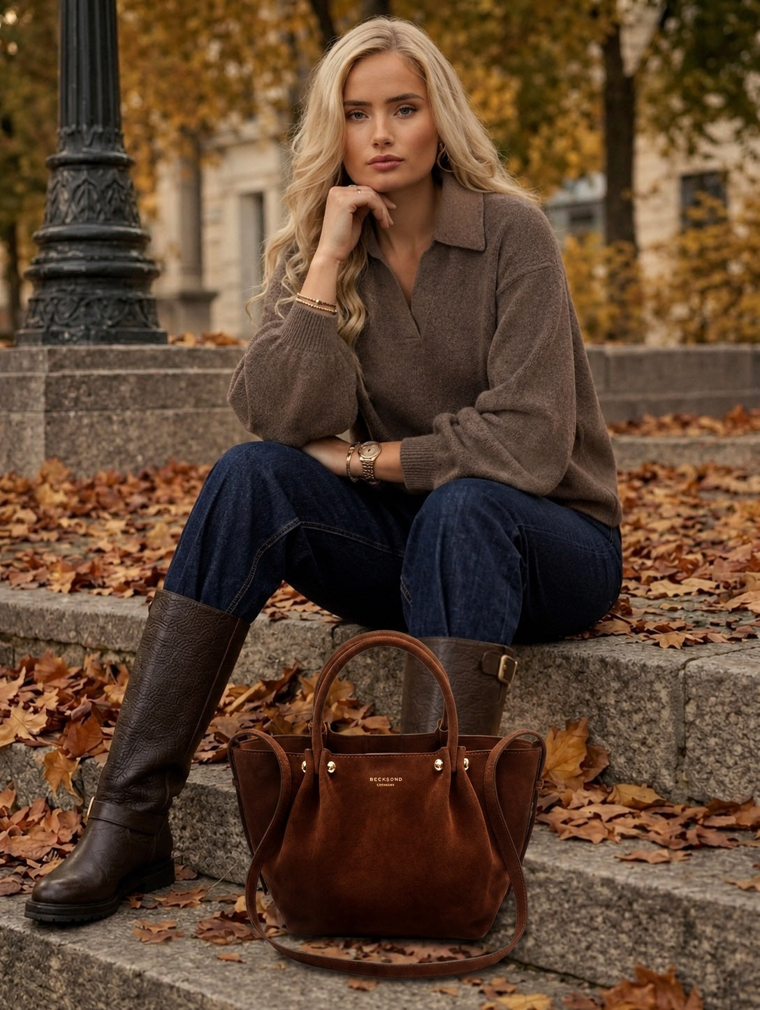 Lisa Yang Katriel Cashmere genser Brun