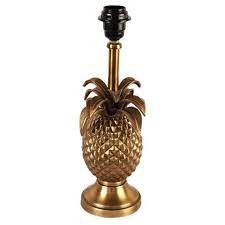 G&C Messing bordlampe Annanas u/sort skjerm - ZhosLaila