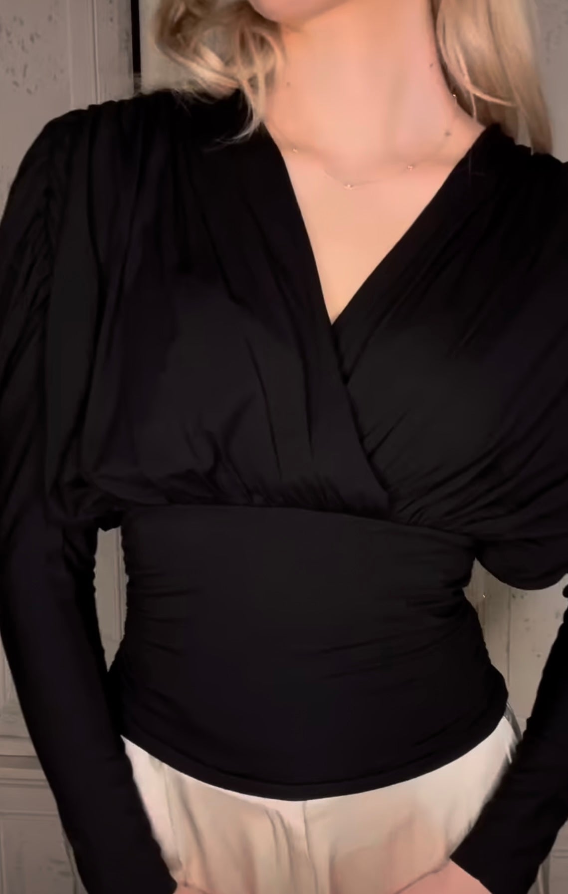 Viveh Salvia topp Sort - ZhosLaila