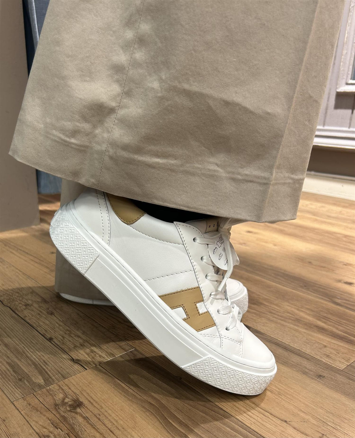 Hogan Allacciato Cool sneakers Hvit