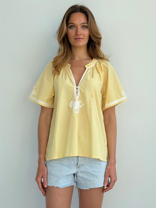Rose & Rose Foxglove topp Gul