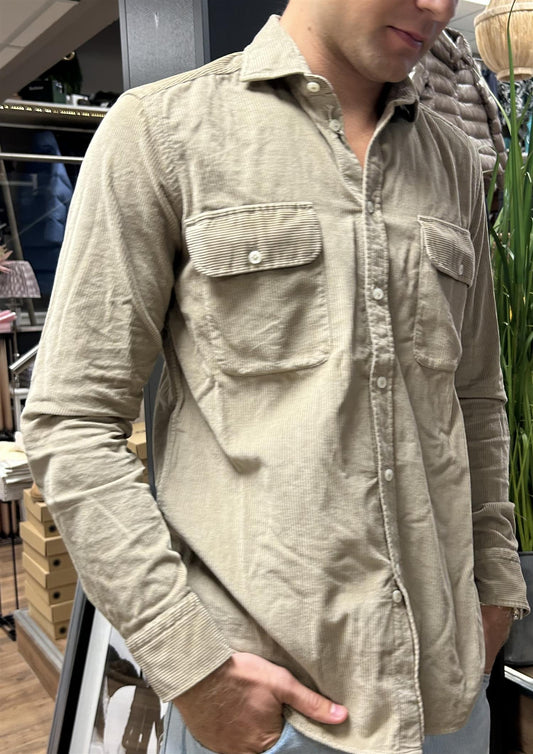 Sonrisa Jersey skjorte Beige - ZhosLaila