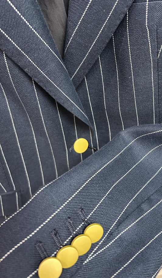 Tagliatore Hampton dressjakke Stripete blå - ZhosLaila