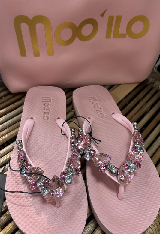 Mooilo Rosa Flip flop - ZhosLaila