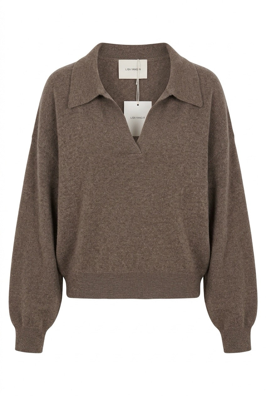 Lisa Yang Katriel Cashmere genser Brun