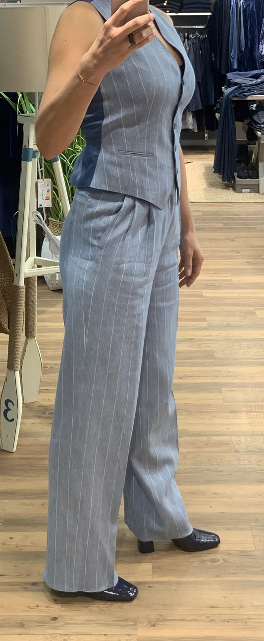 Tagliatore Ebony linbukse Blå - ZhosLaila