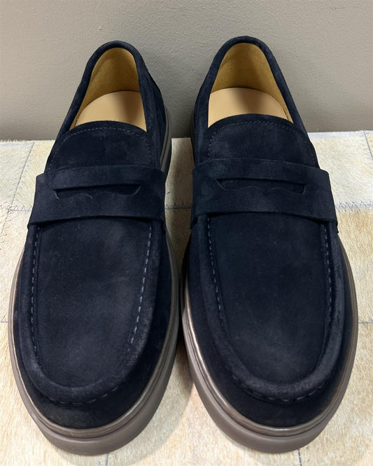 Fabiano Ricci Tennessee herresko Mørkeblå - ZhosLaila