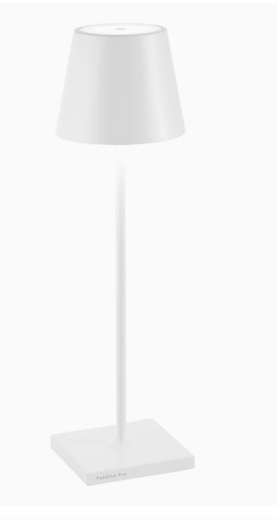 Poldina bordlampe HVIT
