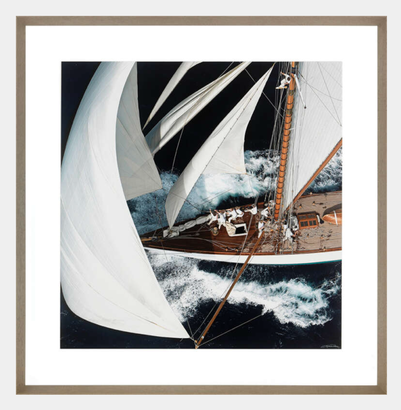 Classic Yacht Seilbåt H78 x B78cm - ZhosLaila