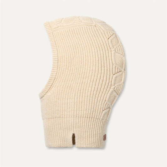 UGG Kvinners Kabel Balaclava Off-White - ZhosLaila
