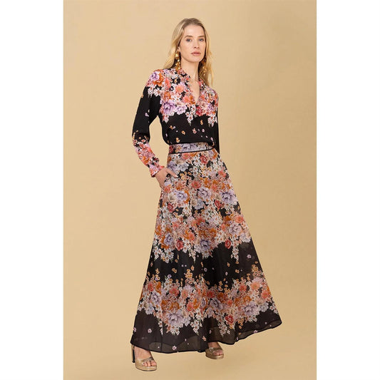 Hale Bob Baylor skjørt Sort/Oransje - ZhosLaila