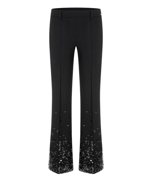 Cambio Francoise paljettbukse Sort - ZhosLaila