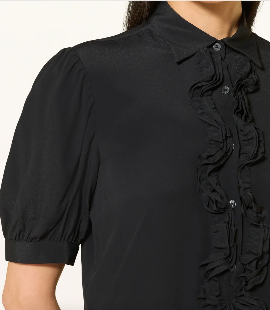 Ema Nou Shirley bluse Sort