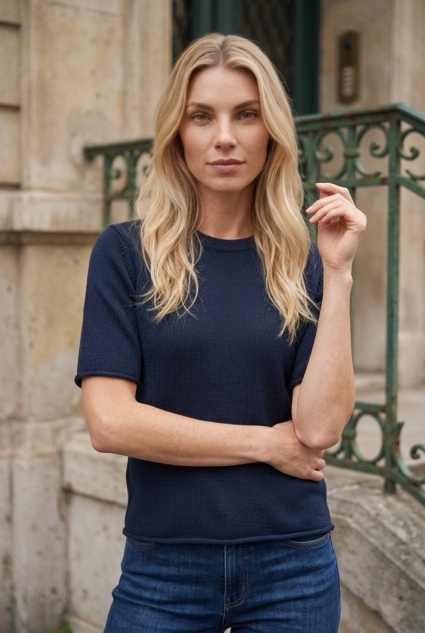 Gran Sasso Claudia jakke Denim blå