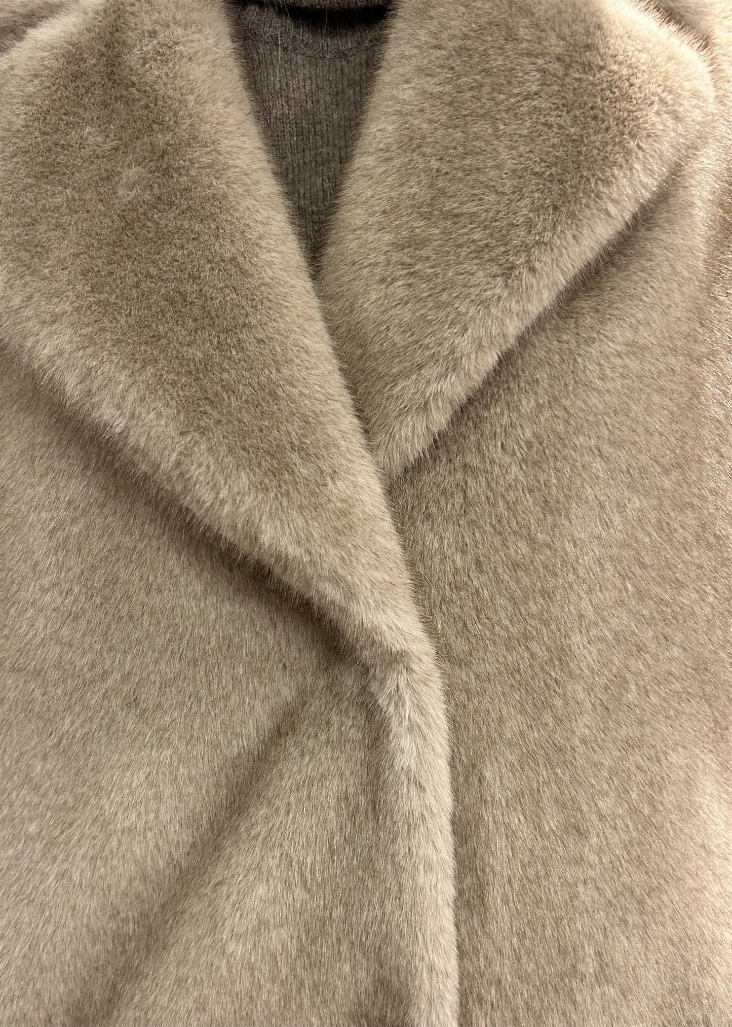 Herno Teddy kåpe Off-White