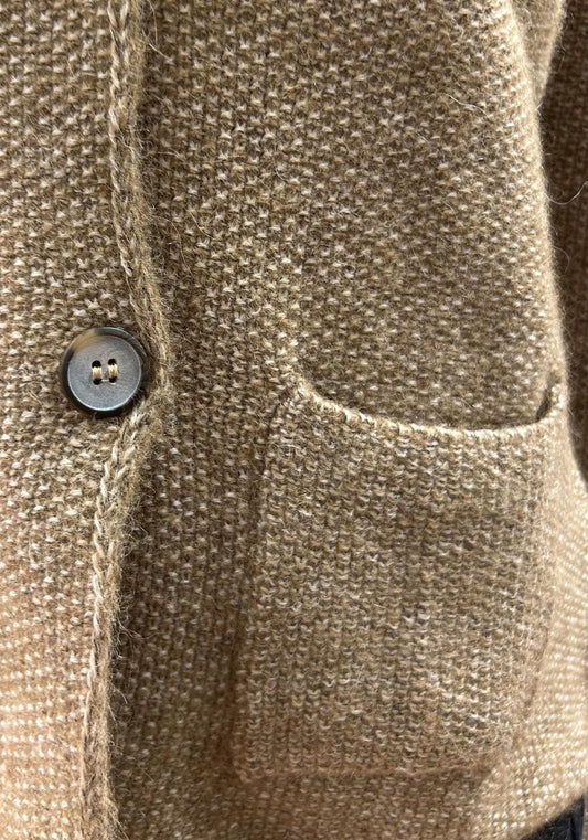 Gran Sasso Chicco strikke jakke Beige - ZhosLaila